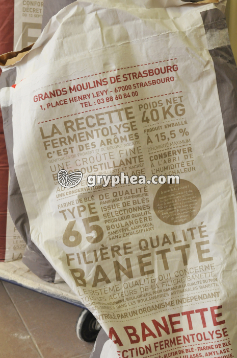 Farine de blé utilisé pour la fabrication du pain - gryphea.com